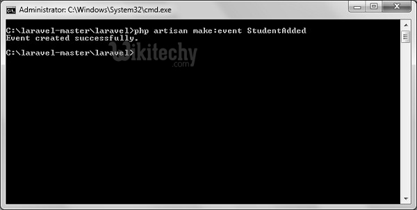  laravel  event